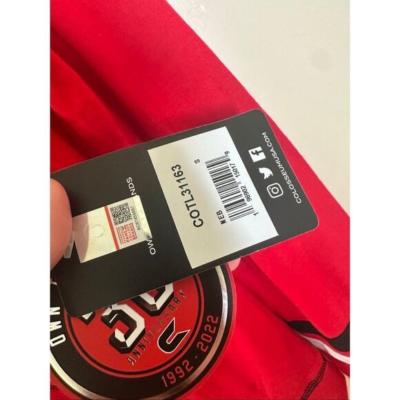 Colosseum Red and Black Women’s Nebraska Huskers Long Sleeve Size Medium - Picture 4 of 5